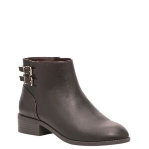 Kelly & Katie Flann Bootie Dark Brown|Size 6M